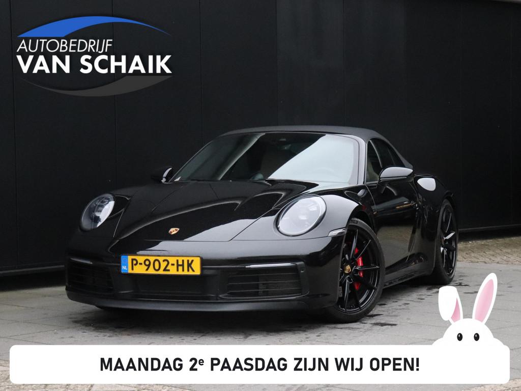 Porsche 911 Cabrio 3.0 Carrera 4 S | BURMESTER | LIFTING |PD, Auto's, Automaat, Cabriolet, 4 stoelen, Zwart