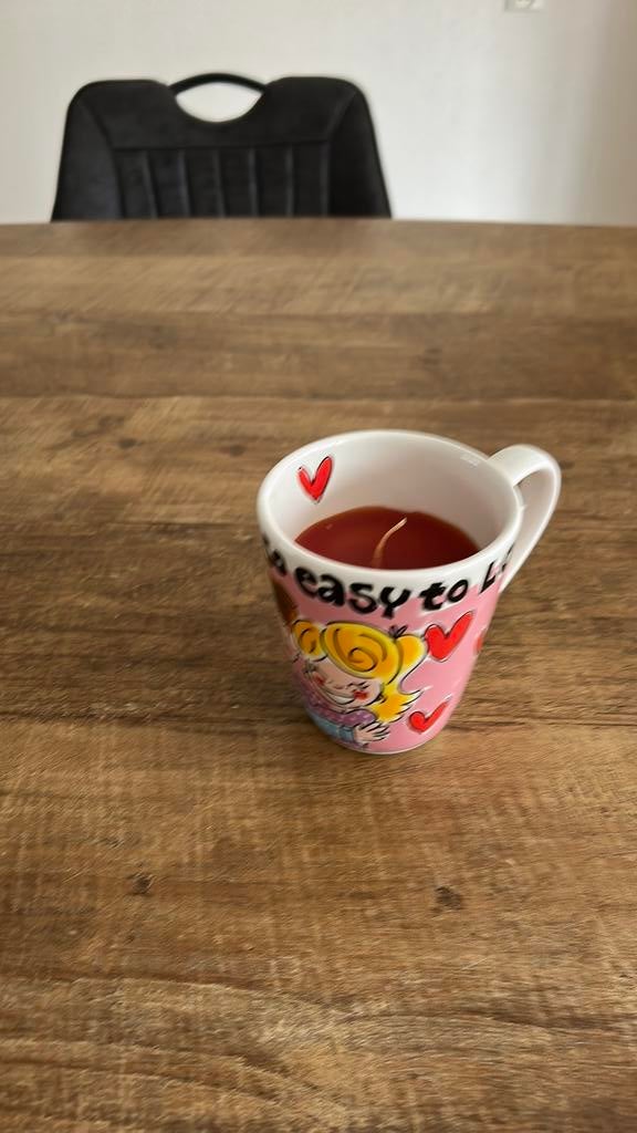 Blond Amsterdam mok met kaars, Blond Amsterdam, Ophalen of Verzenden, Zo goed als nieuw, Kop(pen) en/of Schotel(s)