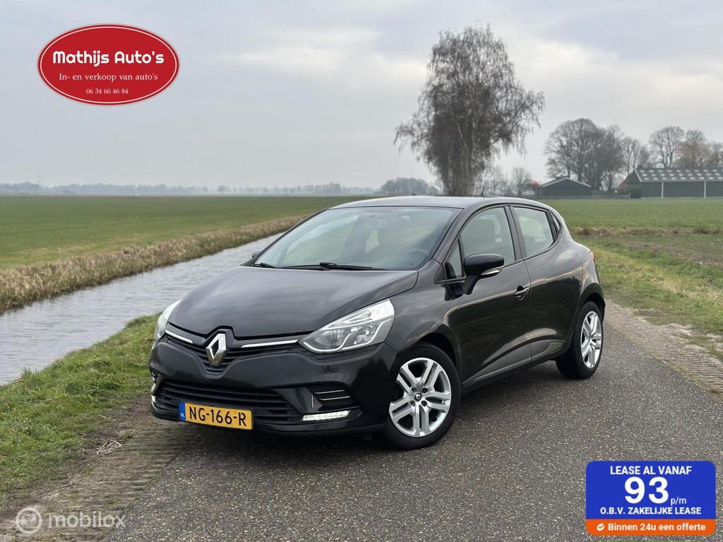 Renault Clio 0.9 TCe Limited Navi Airco Cruise!, Voorwielaandrijving, 898 cc, Origineel Nederlands, Handgeschakeld