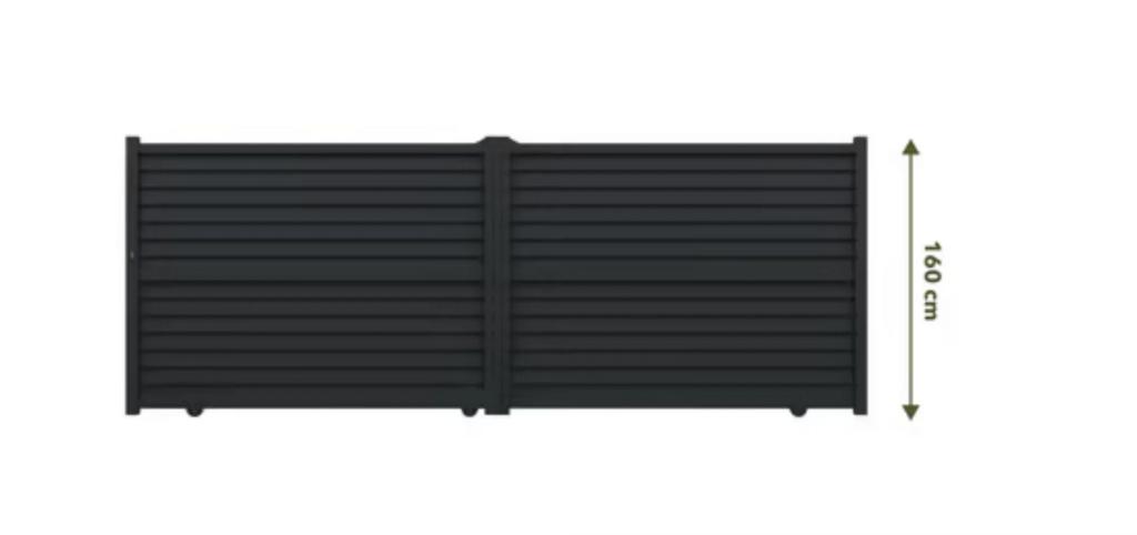 schuifpoort CERIL, Tuin en Terras, Tuinhekken en Hekwerk, Ophalen, Nieuw, IJzer, Overige typen