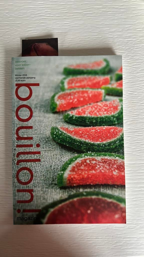 Magazine Bouillon winter 2016, Ophalen of Verzenden, Zo goed als nieuw