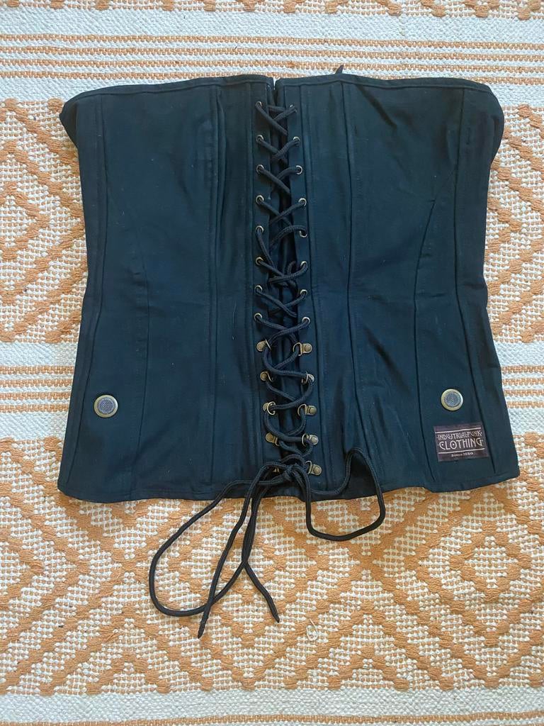 Steampunk Gothic Korset Alcatraz Gothic 2XL - Maat 2XL, Kleding | Dames, Ophalen of Verzenden, Zo goed als nieuw