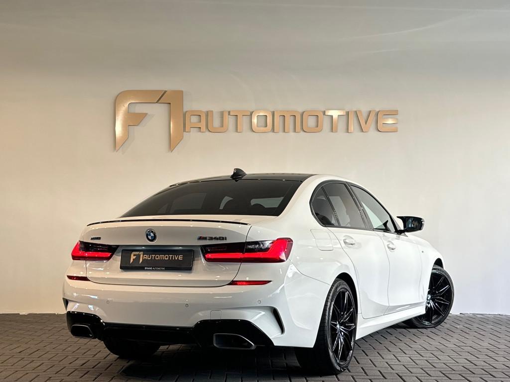 BMW 3-serie M340i xDrive High Executive Sfeer|Night|CarPlay, Automaat, 1645 kg, Wit, Bedrijf