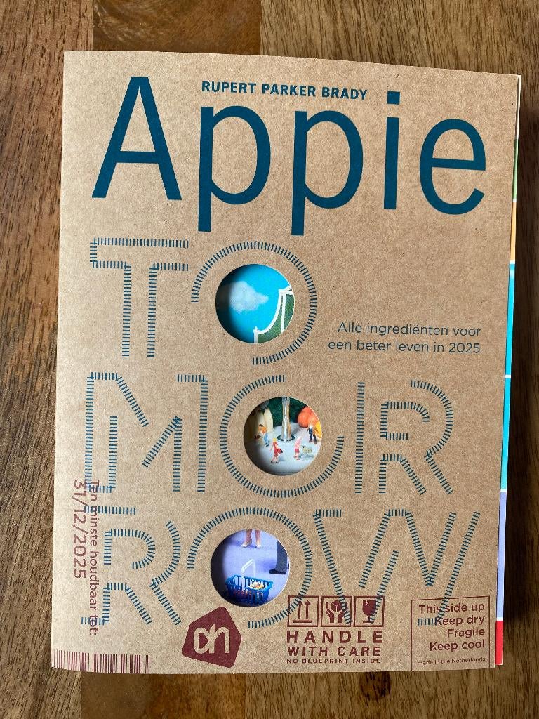 Appie Tomorrow - Rupert Parker Brady, Boeken, Economie, Management en Marketing, Zo goed als nieuw, Management, Ophalen of Verzenden