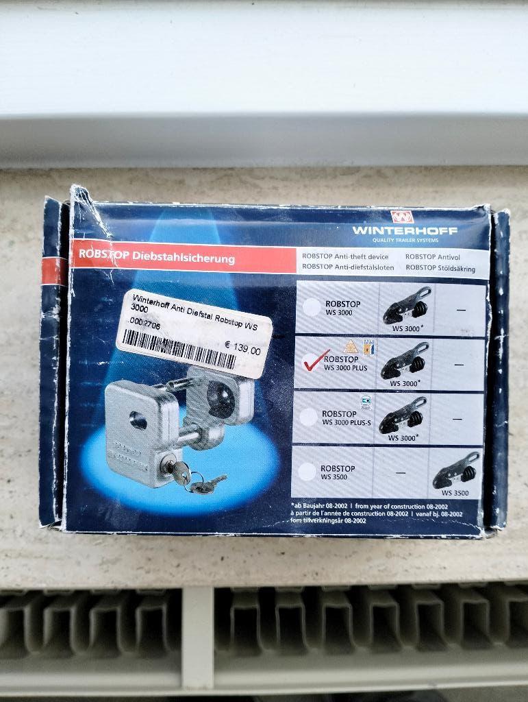 milenco slot, Caravans en Kamperen, Caravan accessoires, Ophalen, Zo goed als nieuw