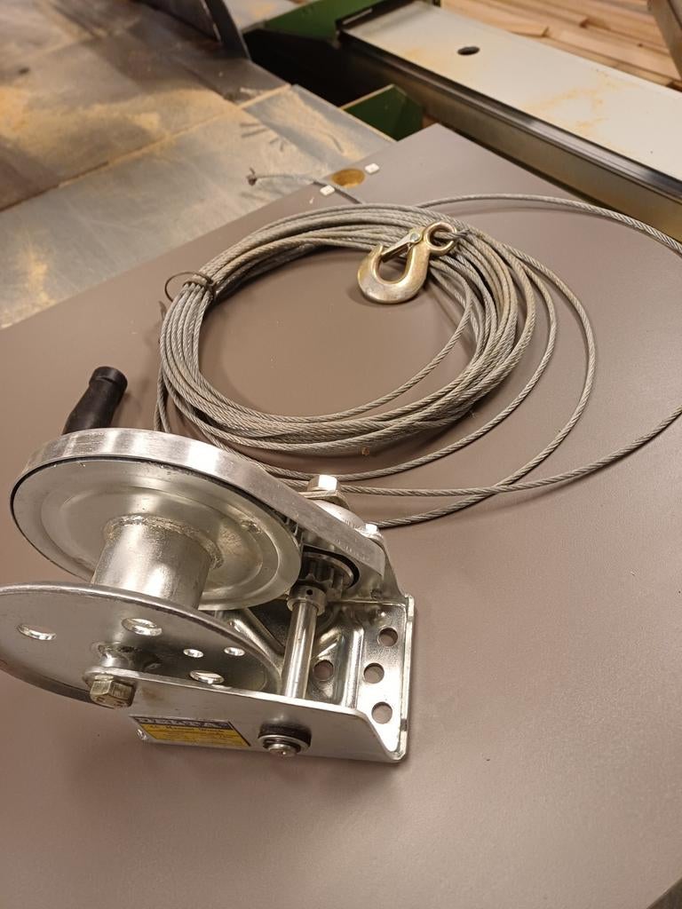 DELTA lier incl. staalkabel, Ophalen of Verzenden