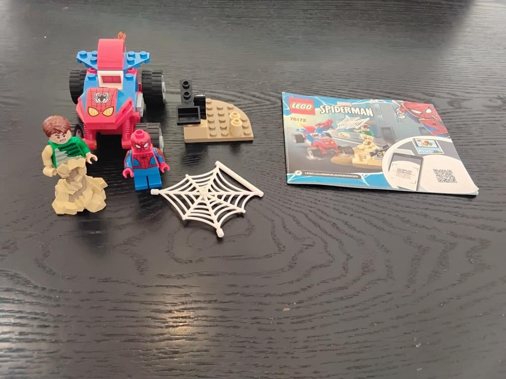 Lego Super Heroes, 76172, Spider-Man and Sandman Showdown, Ophalen of Verzenden, Gebruikt, Complete set, Lego