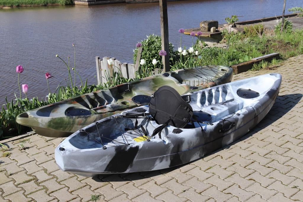 Sit on to kajak, kano, kayak, viskano (nieuw, incl. Peddel), Ophalen, Nieuw, 1-persoons