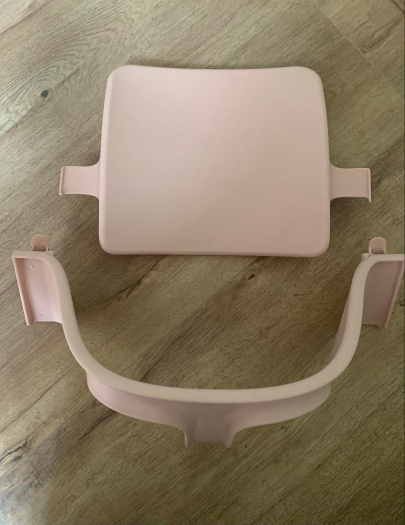 Stokke Tripp Trapp Babyset Serene Pink, Ophalen, Zo goed als nieuw, Meegroeistoel, Stoelverkleiner