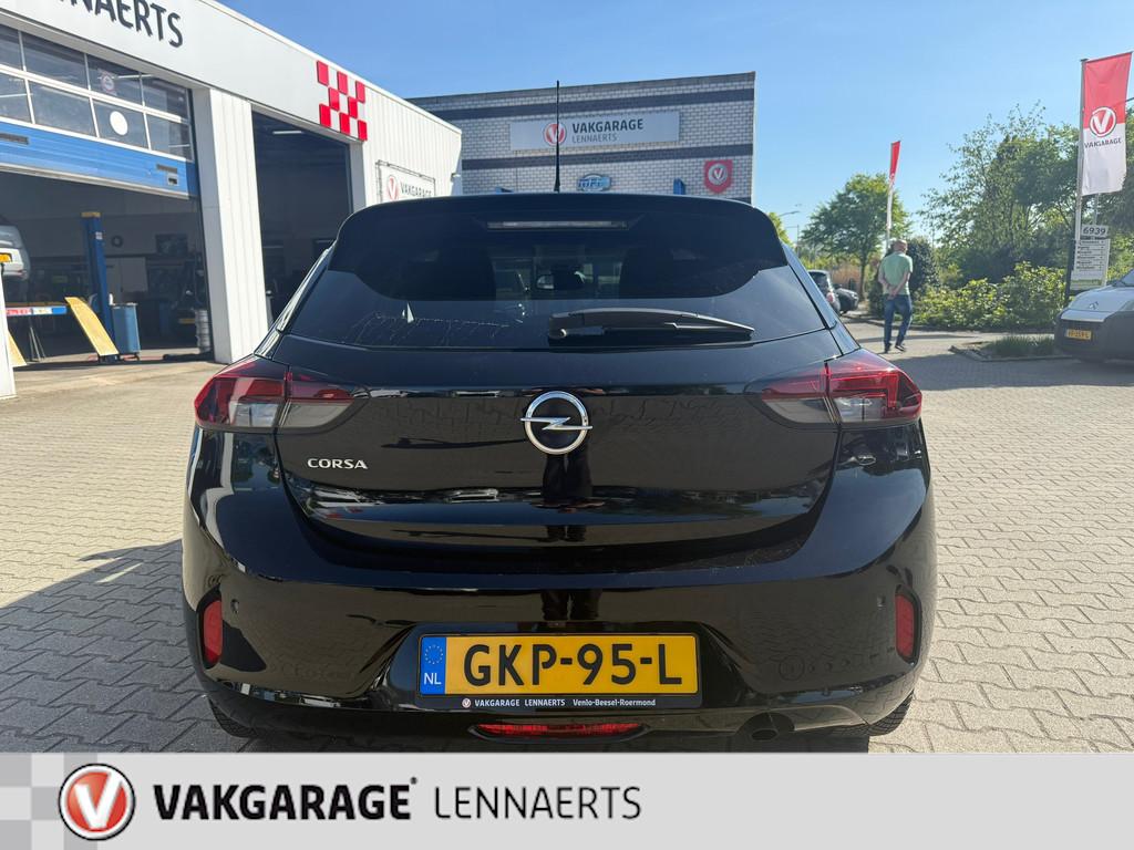 Opel CORSA 1.2 Elegance AUTOMAAT (BOVAG/RIJKLAARPRIS), Gebruikt, LED verlichting, Zwart, 19 km/l