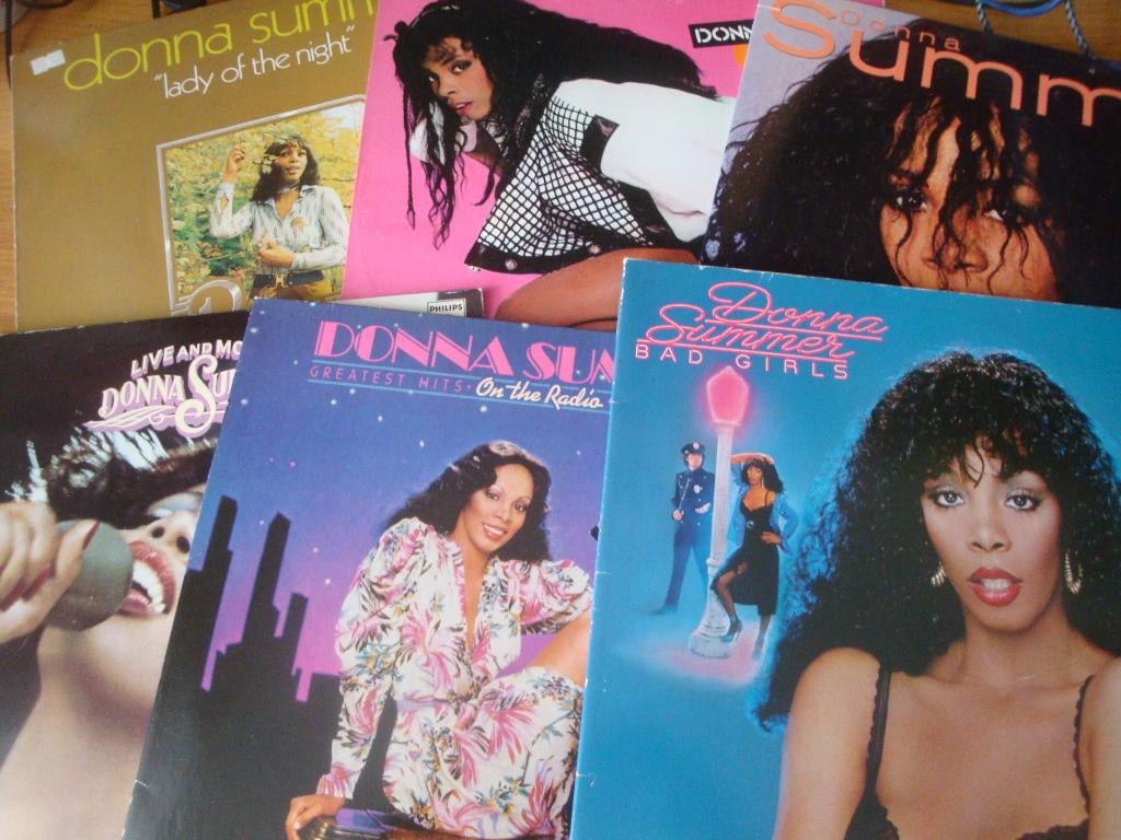 Donna Summer - 3 albums (vinyl), Ophalen of Verzenden, 1960 tot 1980, Gebruikt, 12 inch