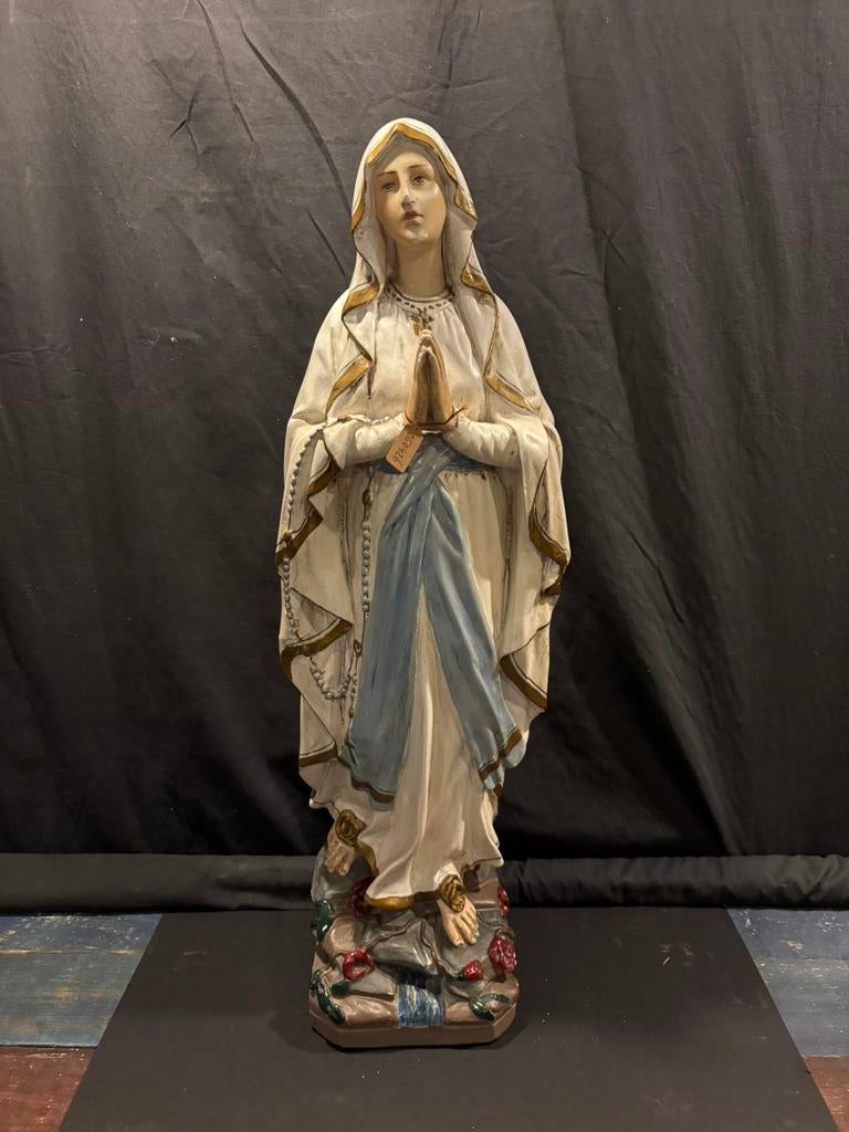 Oud Mariabeeld ( groot ), Antiek en Kunst, Antiek | Religie, Ophalen of Verzenden