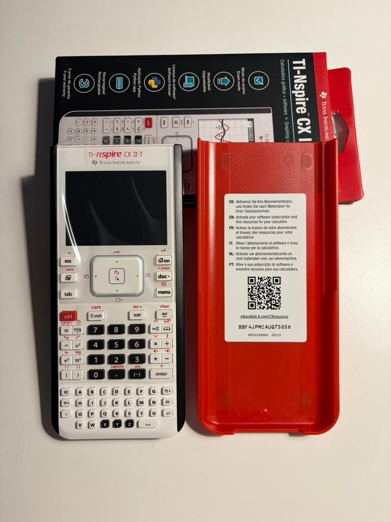 Texas Instruments TI-Nspire CX II-T Grafische Rekenmachine, Diversen, Rekenmachines, Verzenden, Grafische rekenmachine, Nieuw