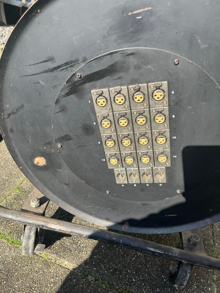 Multikabel op haspel 30m 16-4, Muziek en Instrumenten, Ophalen of Verzenden, Gebruikt, Apparatuur