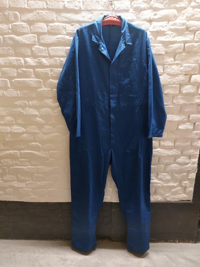 Vintage Blauwe Overall - Werkkleding, Tuin en Terras, Werkkleding, Neproma, Overall, Zo goed als nieuw, Heren