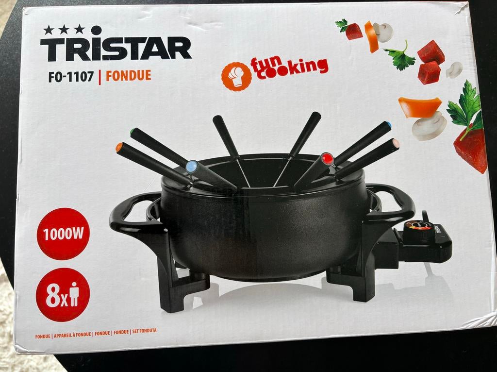 Tristar Fondue FO-1107, Ophalen, Nieuw, Elektrisch, Fondueset