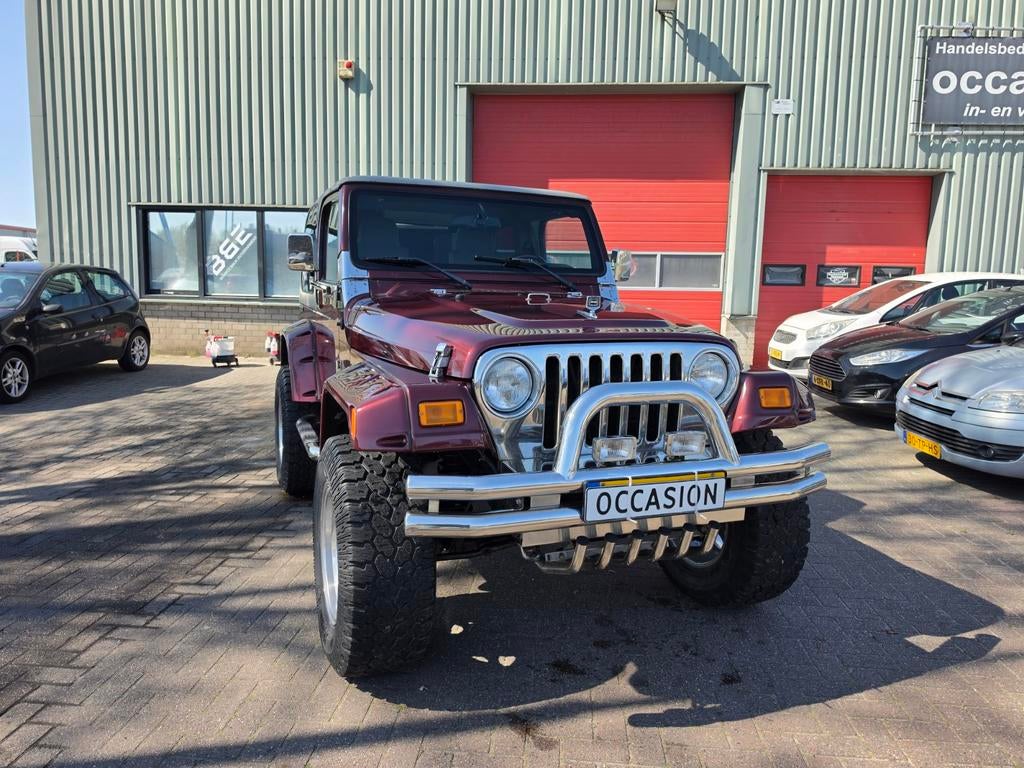Jeep Wrangler TJ 4.0 6-cilinder Automaat 4x4 Sahara, 4 stoelen, Vierwielaandrijving, Dealer onderhouden, Wrangler