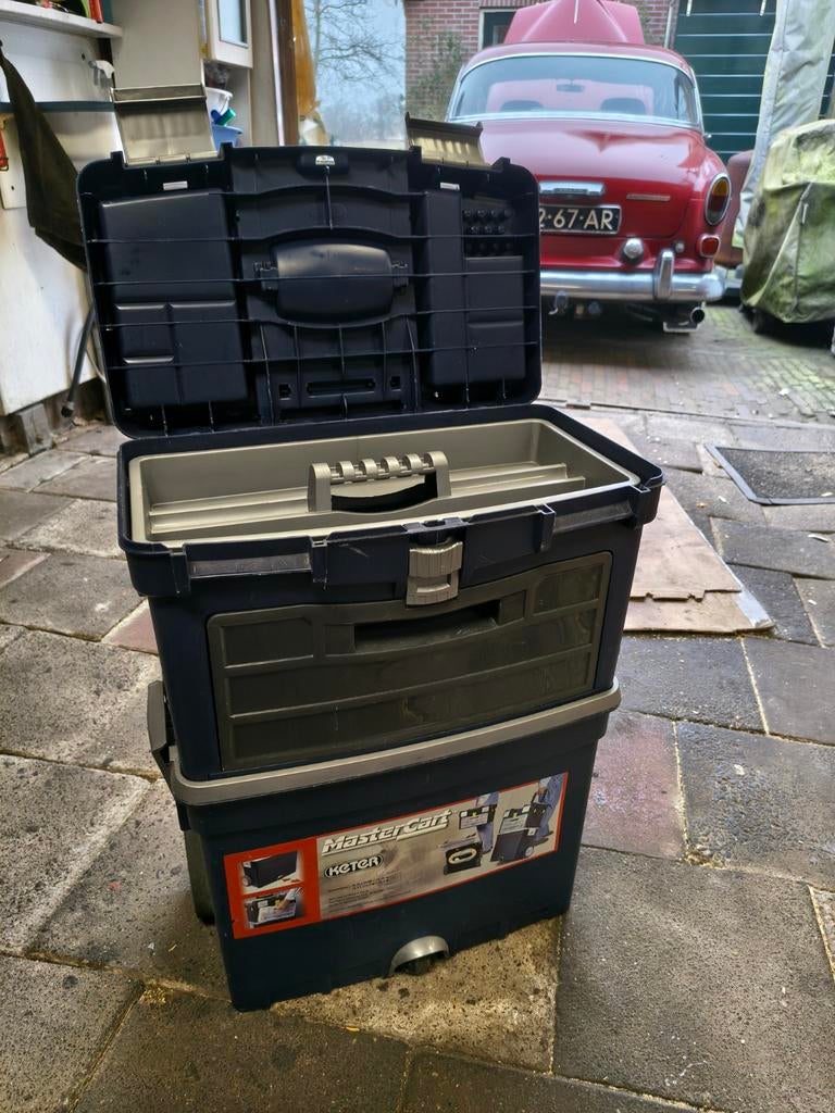 Verrijdbare gereedschapskist - Keter, Ophalen, Gebruikt