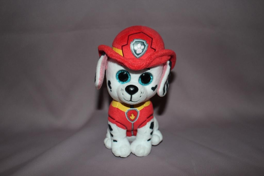 Ty paw patrol Marshall knuffel - 18 cm, Ophalen of Verzenden, Gebruikt, Overige typen