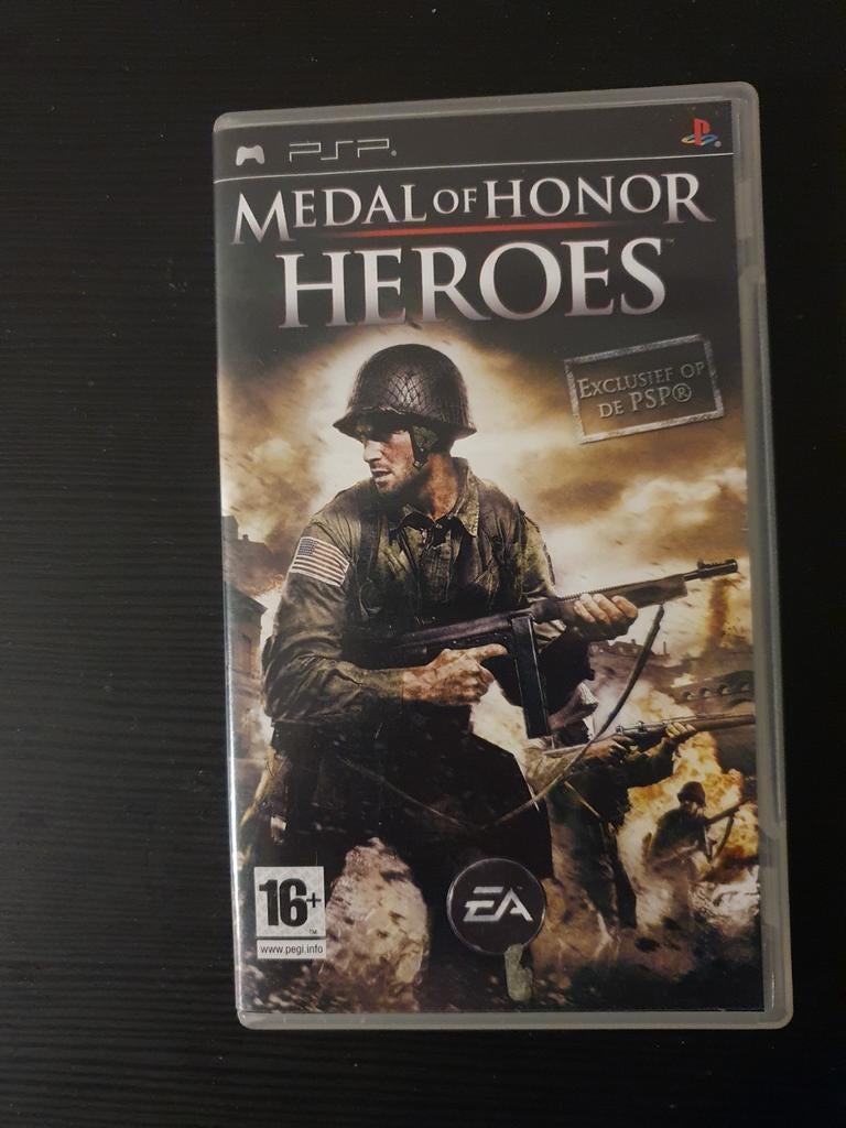 Medal of Honor Heroes PSP - Klassieke WOII Shooter, Ophalen, Gebruikt, Shooter, 1 speler