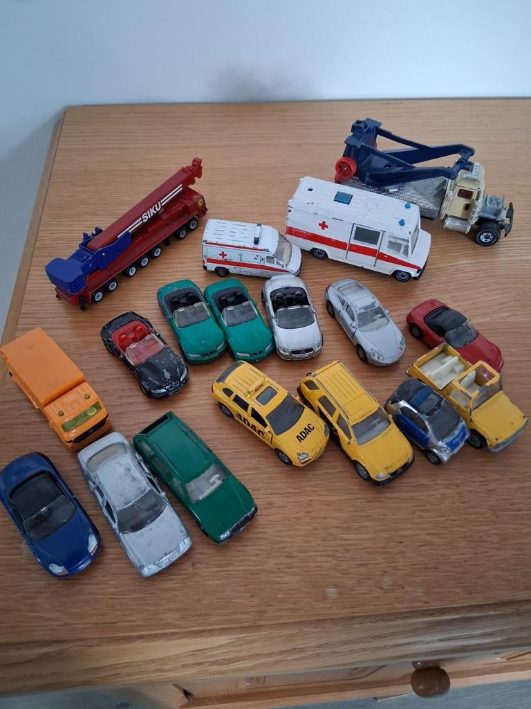 Partij Siku autootjes!, Hobby en Vrije tijd, Modelauto's | 1:87, Ophalen, Gebruikt, Auto, SIKU