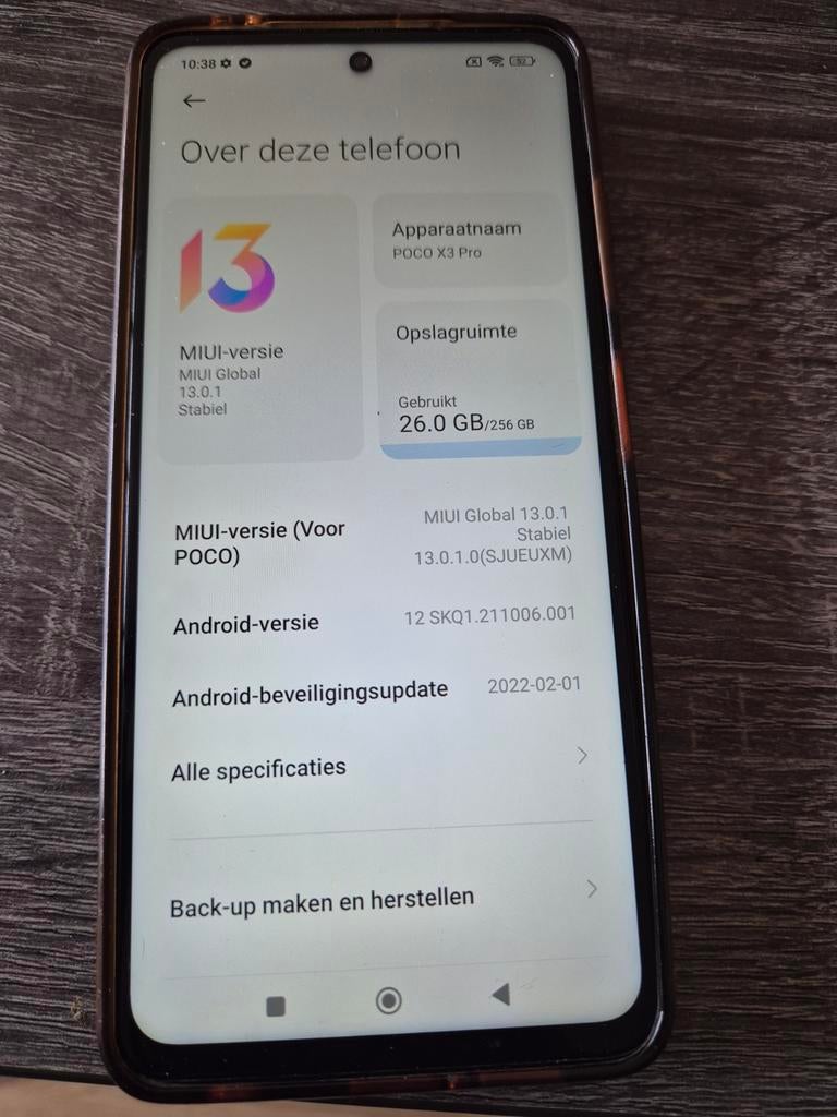 Nette krasvrije Poco X3 Pro - 256GB opslag, Telecommunicatie, Mobiele telefoons | Overige merken, Ophalen of Verzenden, Zo goed als nieuw