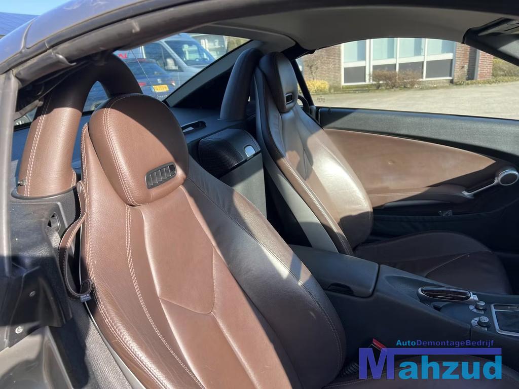 MERCEDES SLK R171 bruin interieur leer stoel 2005-2011, Gebruikt, Mercedes-Benz AG, Mercedes-Benz, Ophalen of Verzenden