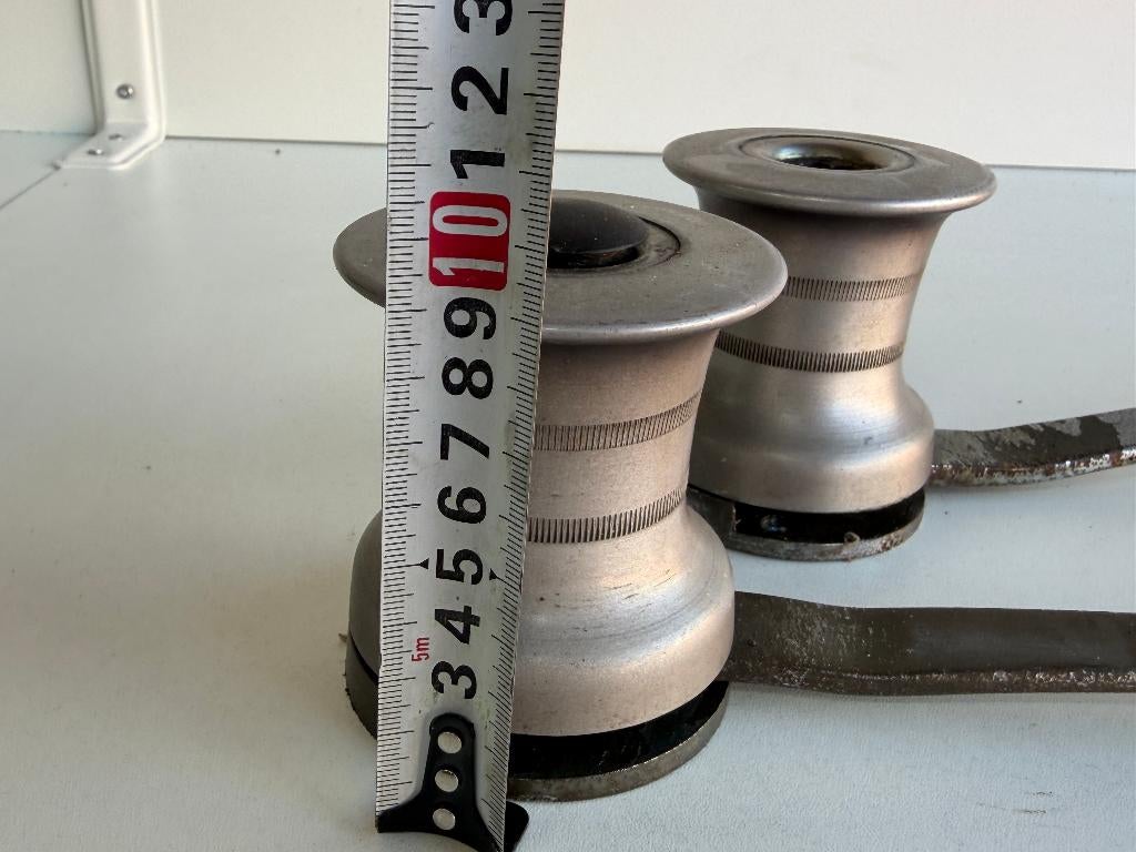 2 x Gibb lier met hendel, Ophalen of Verzenden, Gebruikt, Overige typen