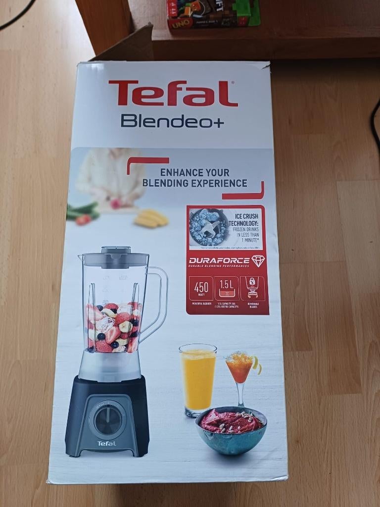 Tefal Blendeo+ BL2C01 blender, Witgoed en Apparatuur, Blenders, Ophalen of Verzenden, Zo goed als nieuw, Blender