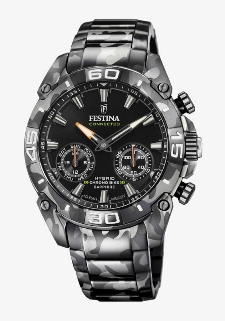 FESTINA CHRONO BIKE connected/HYBRID/NEW/NOT a DIGITAL watch, Sieraden, Tassen en Uiterlijk, Horloges | Heren, Overige merken