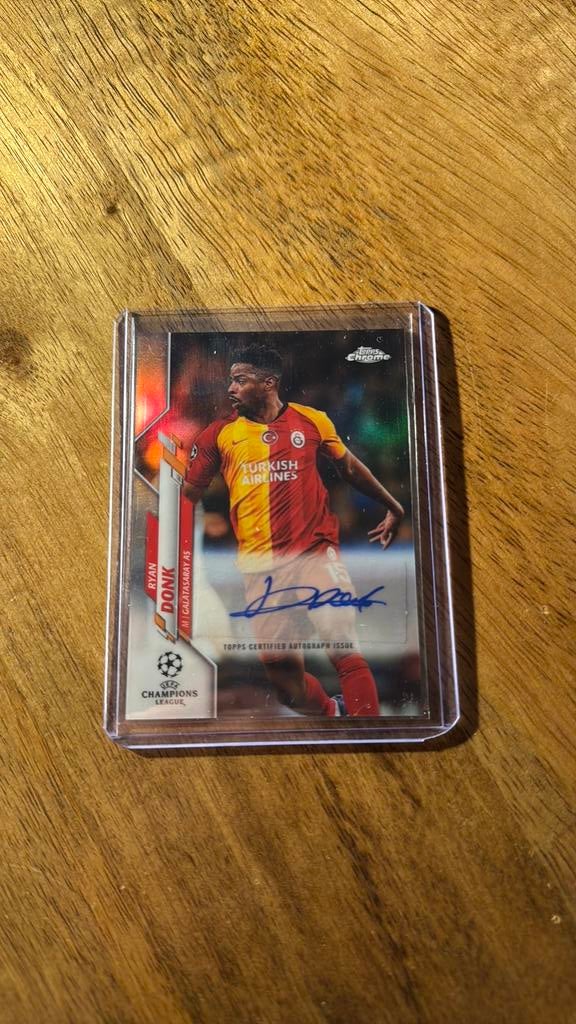 Ryan Donk Autograph 2019/20, Ophalen of Verzenden, Nieuw, Plaatje