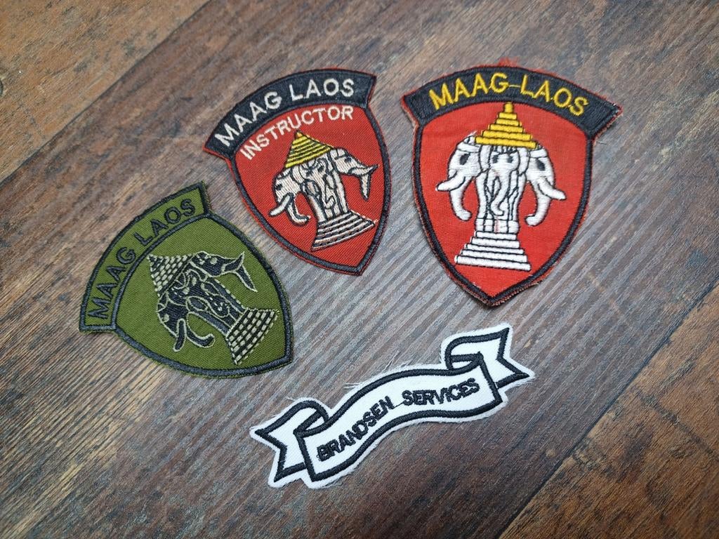 MAAG Laos, Verzenden, Landmacht, Nederland, Embleem of Badge
