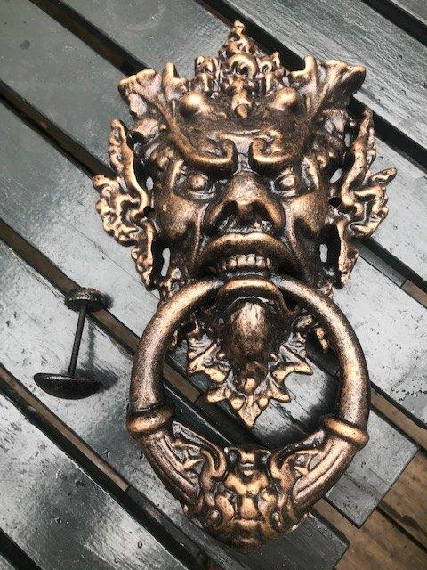 imposante metalen deurklopper, Ophalen of Verzenden