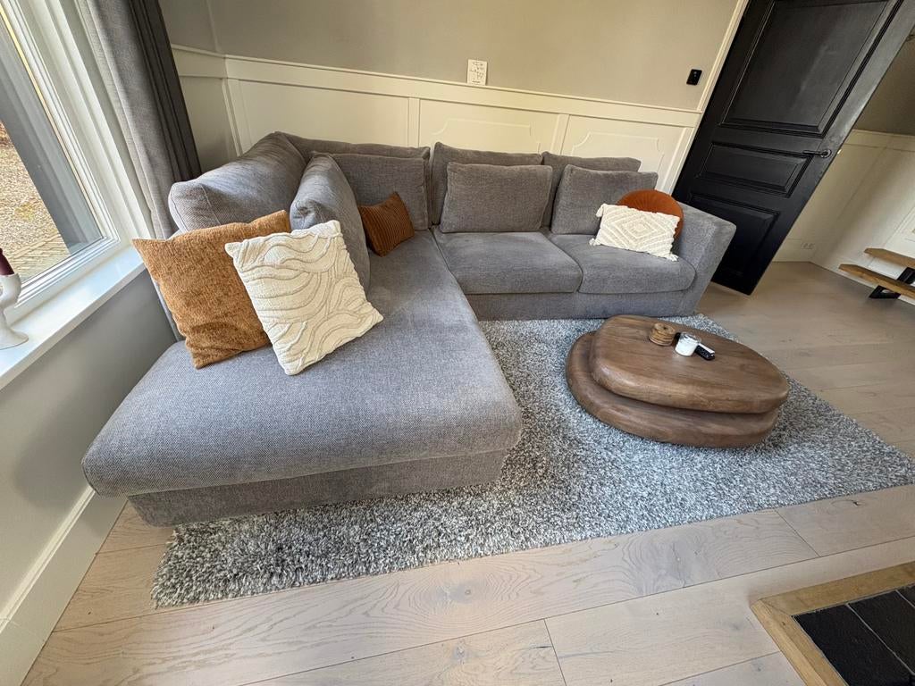 Comfortabele hoekbank Kotter Living, Ophalen, Gebruikt, Stof