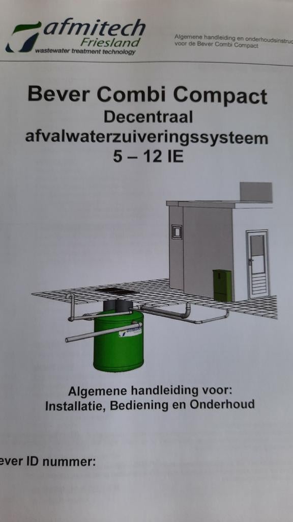 IBA Individueel Behandelingssysteem Afvalwater 2500 liter, Ophalen, Gebruikt, Overige typen