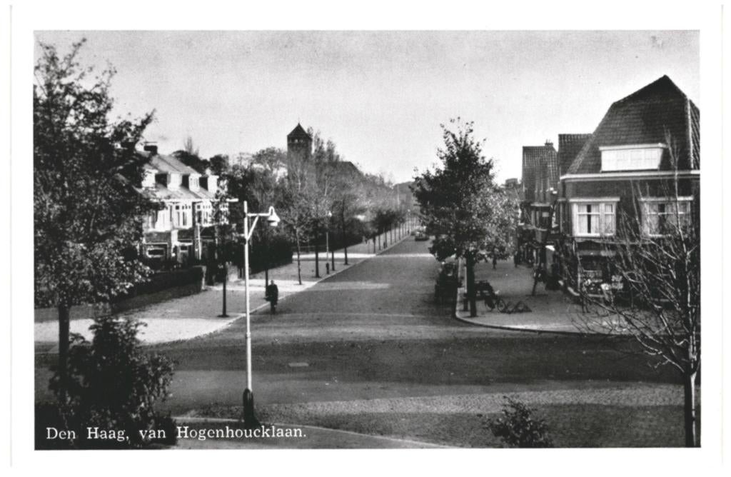 991507 Den Haag van Hogenhoucklaan Nette kaart Onbeschreven