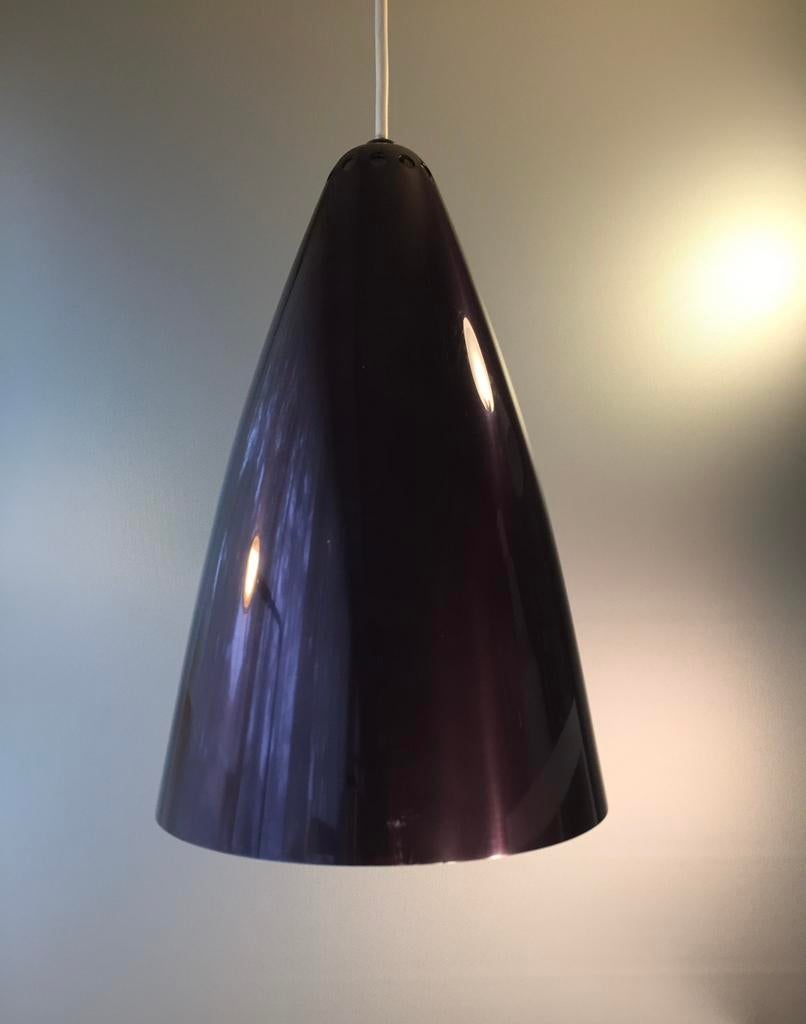 Orno, Lisa johansson Pape, mod. 330, silence of the lamps, Gebruikt, Mid century modern vintage design, Ophalen of Verzenden, Metaal