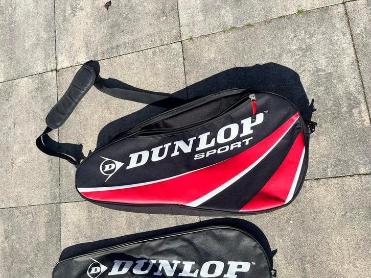 Dunlop sporttassen / squash, Sport en Fitness, Squash, Ophalen, Zo goed als nieuw