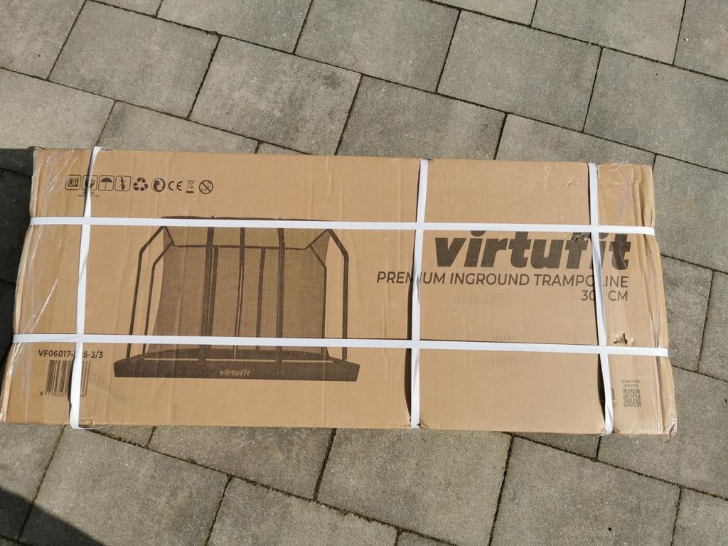 Virtufit Premium Inground Trampoline NET  305 cm - NIEUW!, Kinderen en Baby's, Speelgoed | Buiten | Trampolines, Ophalen, Nieuw