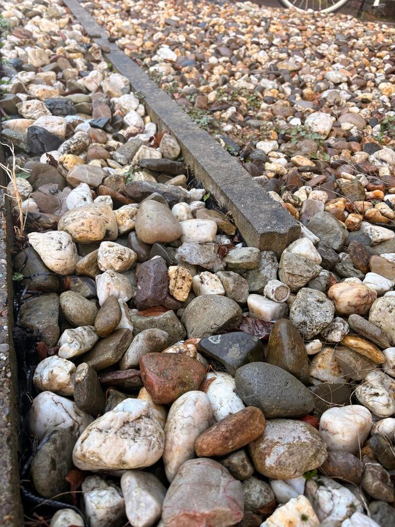 Kleine keien/stenen voor tuin, Tuin en Terras, Grind, Keien en Split, Ophalen, Zo goed als nieuw