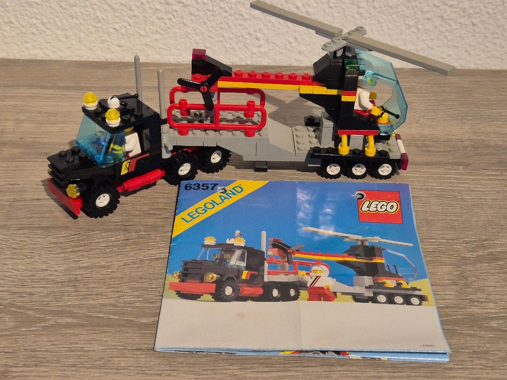 Lego: Stunt Copter N'Truck (set 6357), Ophalen of Verzenden, Gebruikt, Complete set, Lego