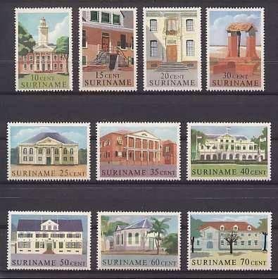 @@ Suriname 361-370 postfris of ongebruikt @@, Verzenden, Postfris