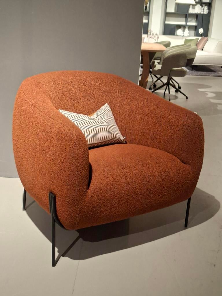 Showroommodel Enzo Luca Fauteuil Lodi, Ophalen, Nieuw, Stof