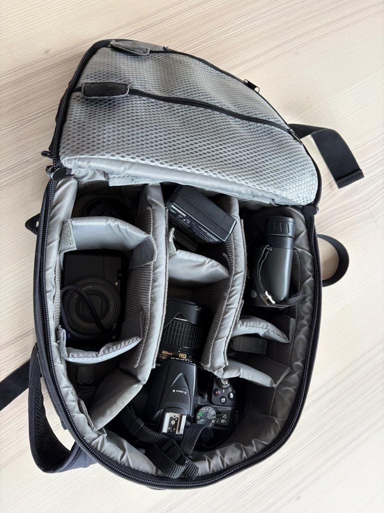 Lowepro Micro Trekker 100 Camerarugzak, Ophalen of Verzenden, Gebruikt, Rugtas, Lowepro