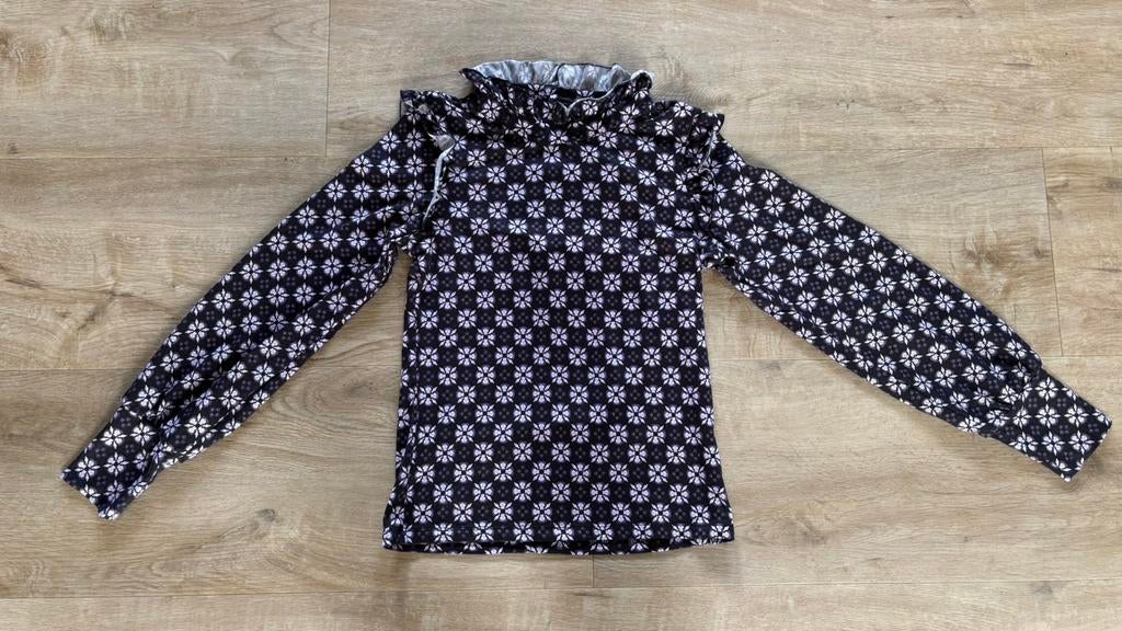 Maat 140. Leuk shirt., Kinderen en Baby's, Kinderkleding | Maat 140, Ophalen of Verzenden, Zo goed als nieuw, Meisje, Shirt of Longsleeve