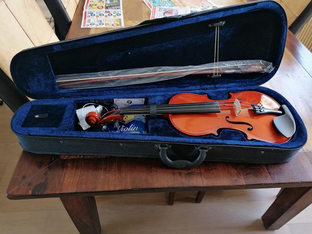 Viool Fazley, Ophalen, Zo goed als nieuw, 4/4-viool, Met koffer