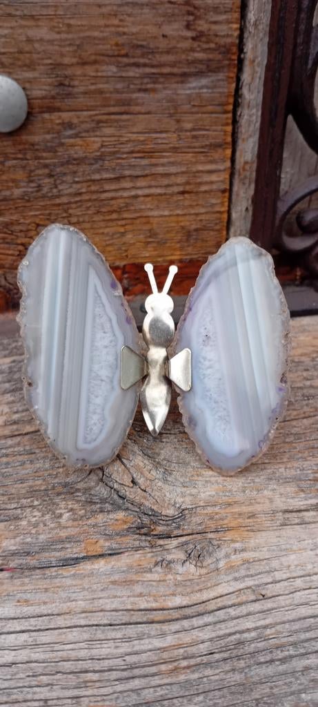 Vlinder van agaat, Ophalen of Verzenden