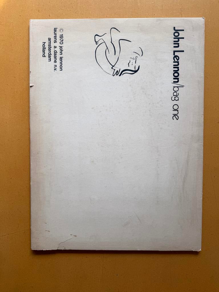 John Lennon/Bag One Litho (1970) - Zeldzaam Kunstwerk, Antiek en Kunst, Ophalen of Verzenden