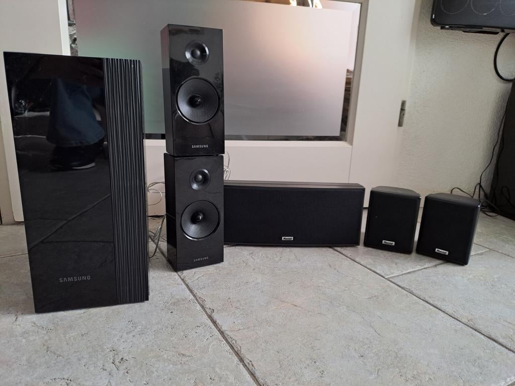 Samsung Home Cinema Set met Magnat Speakers, Ophalen of Verzenden, Gebruikt, Overige spelers