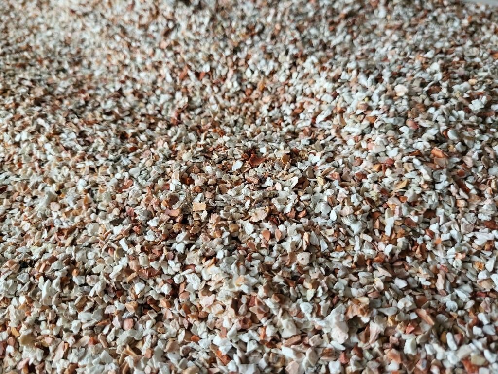 VDL Aquarium Grind Calstone 15 Kilo, Ophalen of Verzenden, Gebruikt, Grind, Zand of Voedingsbodem